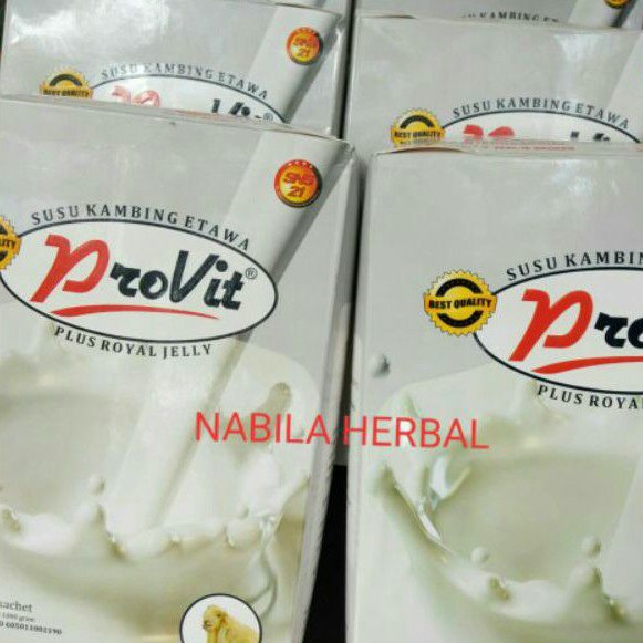 

Susu Provit etawa royal jelly isi 50 sachet original