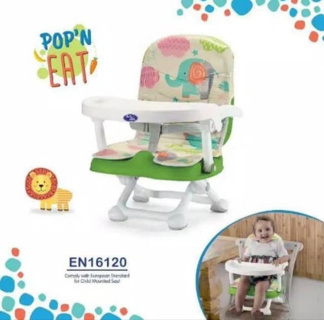 BABYSAFE Booster Seat with Cover Kursi Makan Bayi Baby Seat Booster