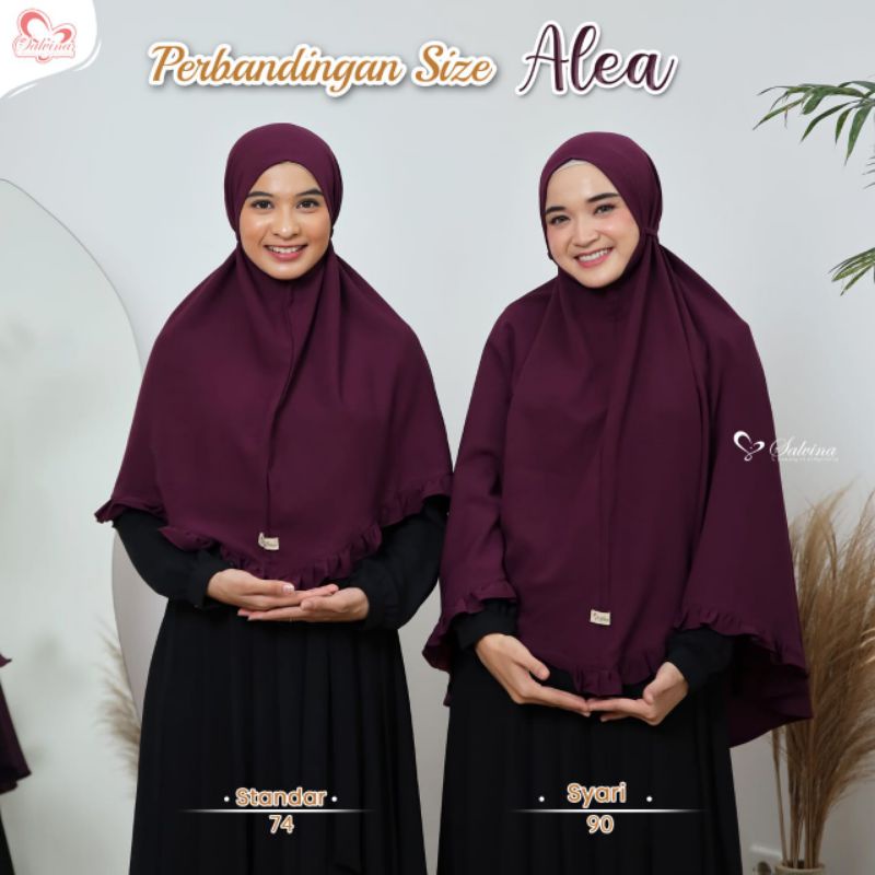 SALVINA// Alea Khimar by Salvina ( Ready stok )