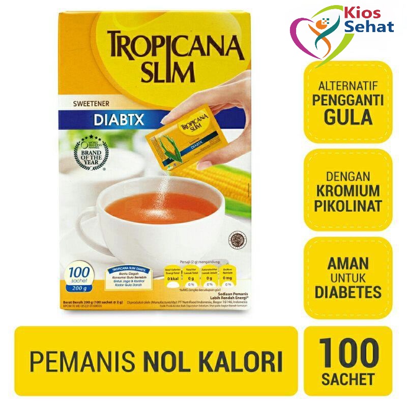 

TROPICANA SLIM DIABTX (100 SCH)