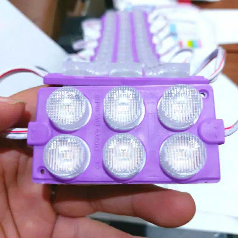 Lampu Leb bak Truk 6 Mata 3X2 24V dan 12V. Lampu Truck,Lampu Led Murah,Lampu Led Variasi Truk, lampu