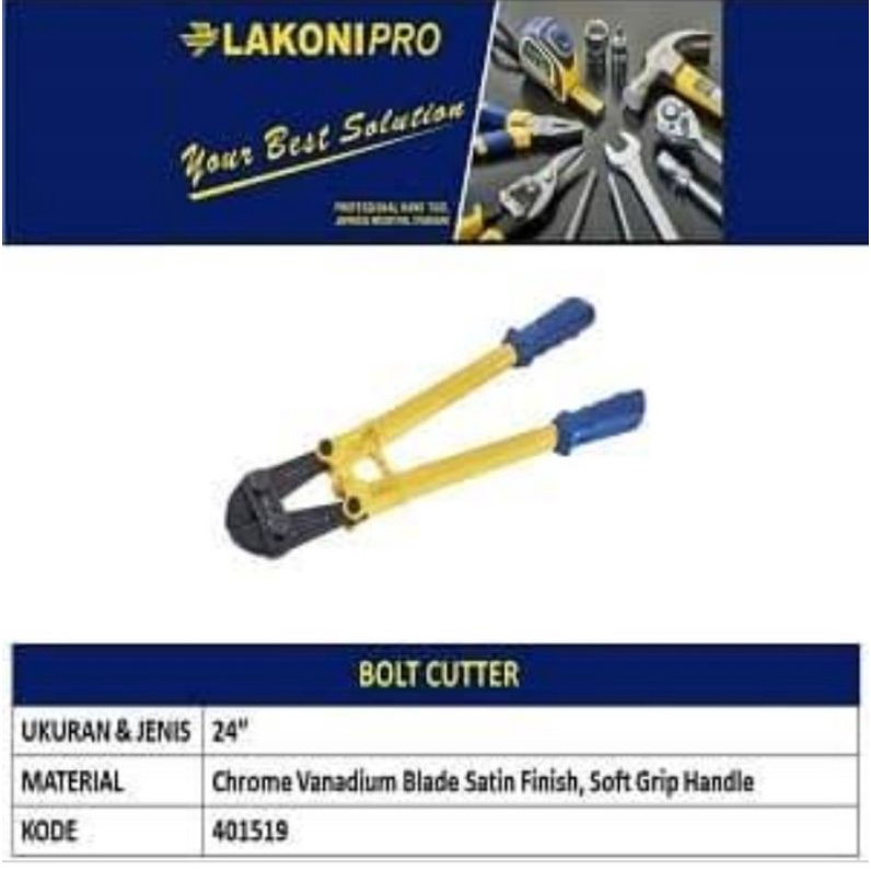 

BOLT CUTTER / GUNTING BESI, 24" LAKONI PRO