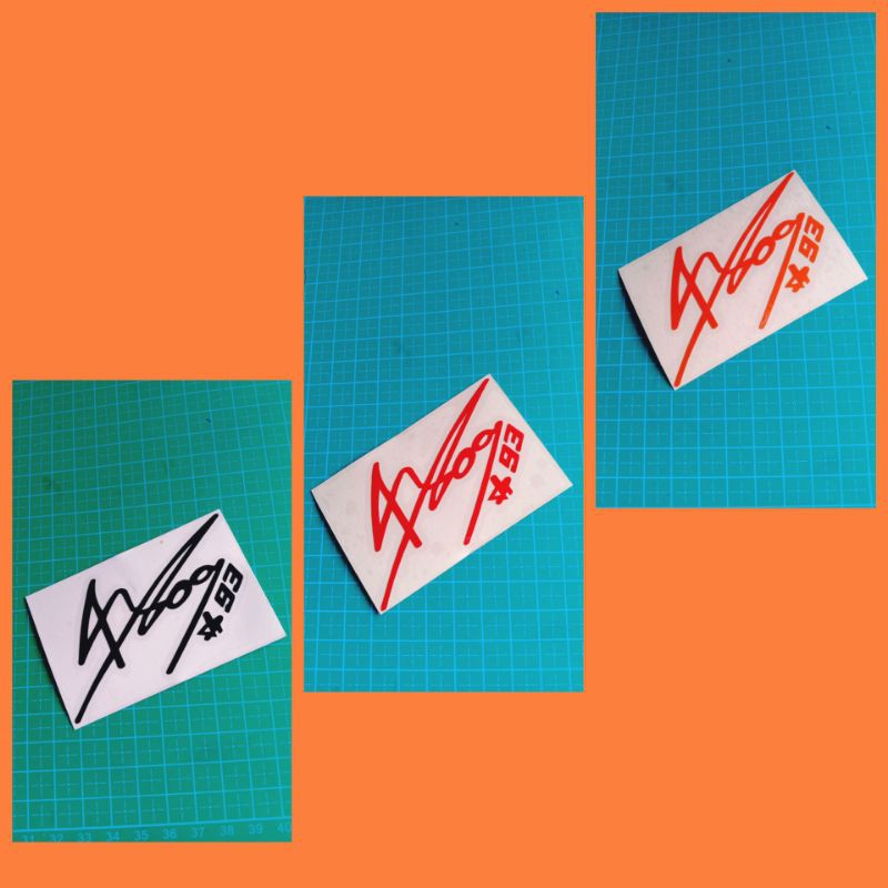 

sticker cutting TT 93