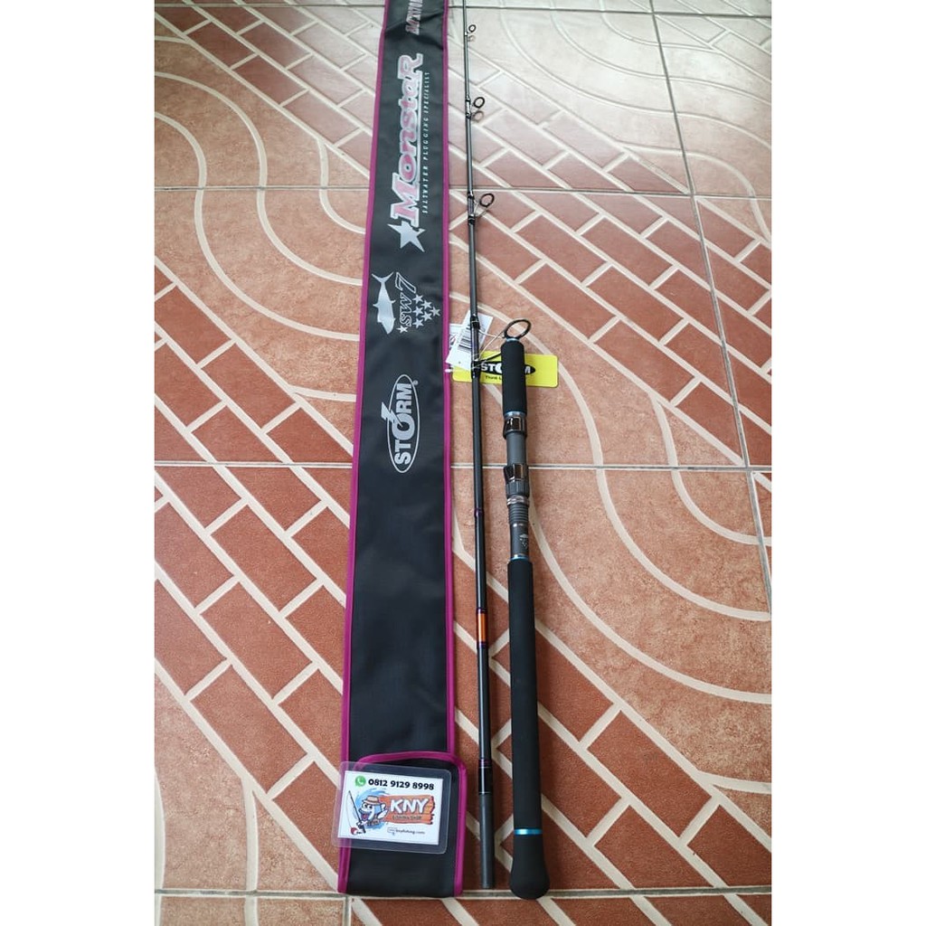 Unik ROD Joran Storm Gomoku MONSTAR Spin PE 1-3 versi 2018 The LEGEND Limited