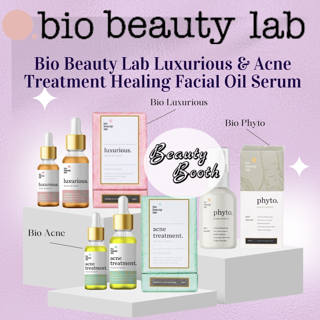 Bio Beauty Lab Luxurious | Acne Treatment Healing Facial Oil Serum | Bio Beauty Lab Essence