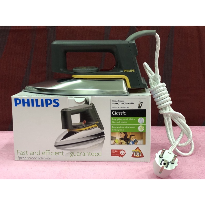 SETRIKA PHILIPS HD1172 CLASSIC DRY IRON PHILIPS HD 1172