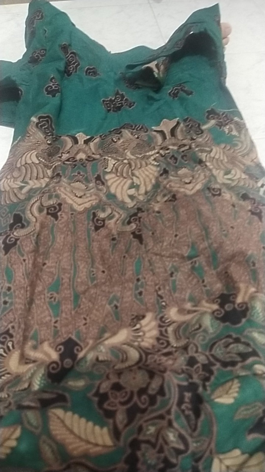 Atasan Tunik Batik Wanita Kembang Kencono Tb0002sb