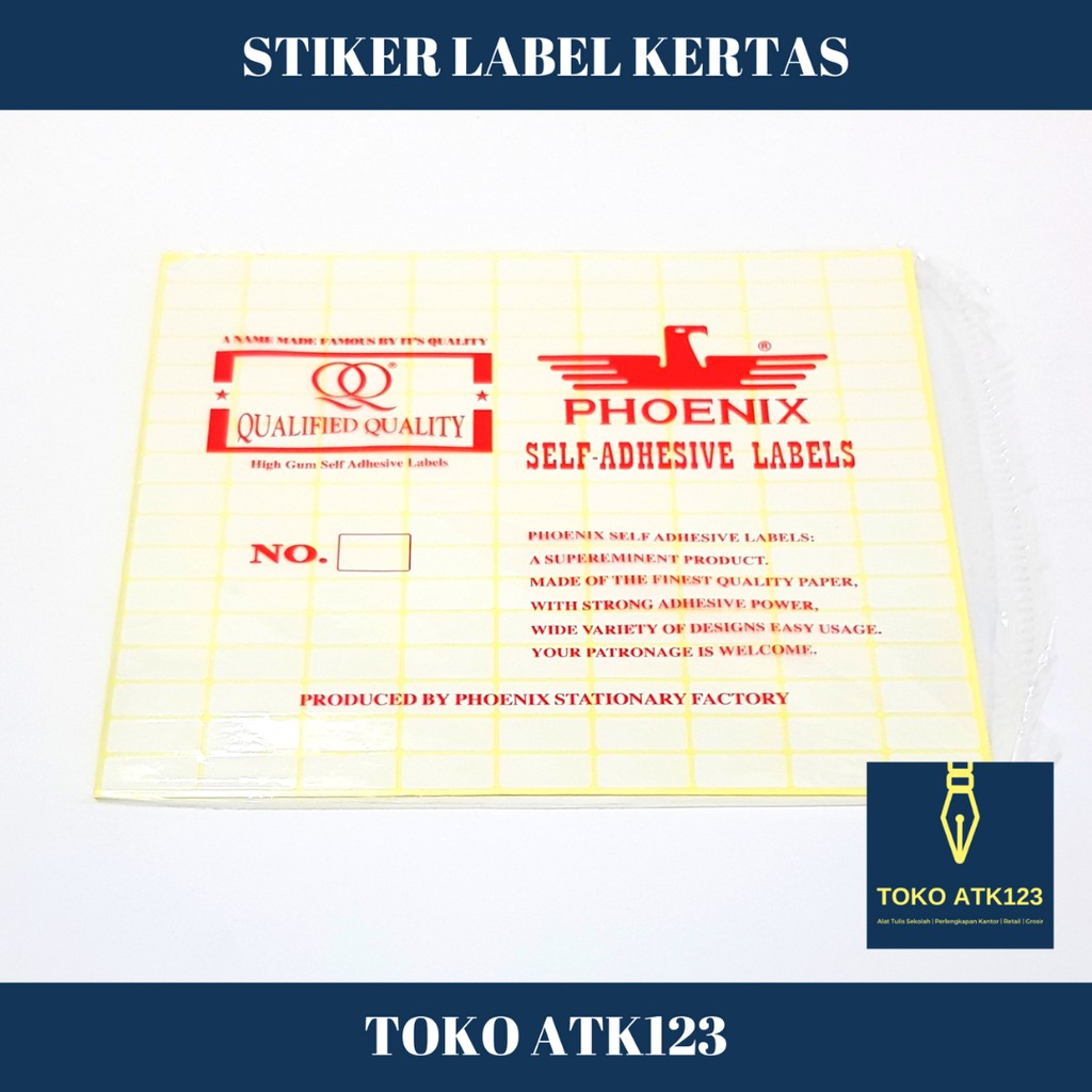 Stiker Labels Kertas / Label Harga / Label Nama Undangan