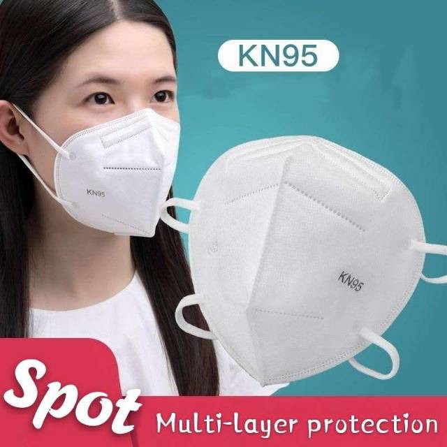 (COD) MASKER KN95 PER NO BOX SURGICAL MASK 5 PLY ANTI VIRUS MALLSHOPPING ORIGINAL