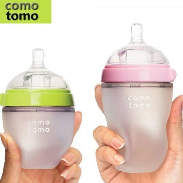 comotomo baby silicone bottle