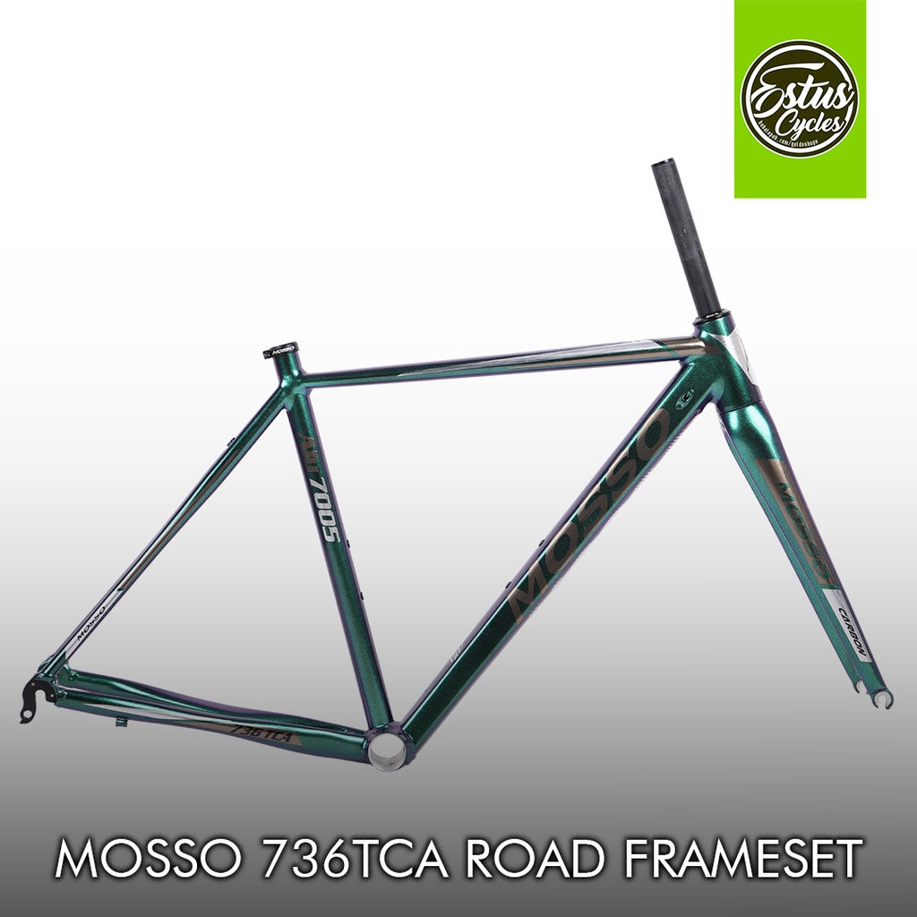 Frame Sepeda Mosso 736TCA 700c Rims Brake Road Bike 700 Alloy 736 TCA Estus Cycles