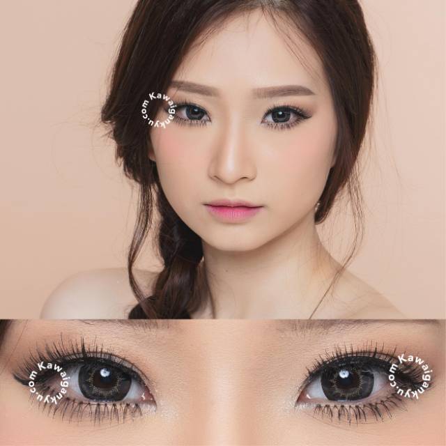 KawaiGankyu softlens - Princess Luna Black (1botol)