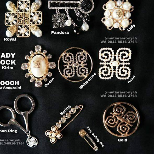 ★★★ TV New Restu Anggraini
Brooch Stamp Pin Bros ・