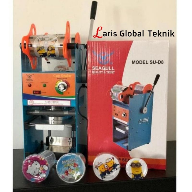Cup Sealer Seagul 12-22 OZ original murah berkualitas
