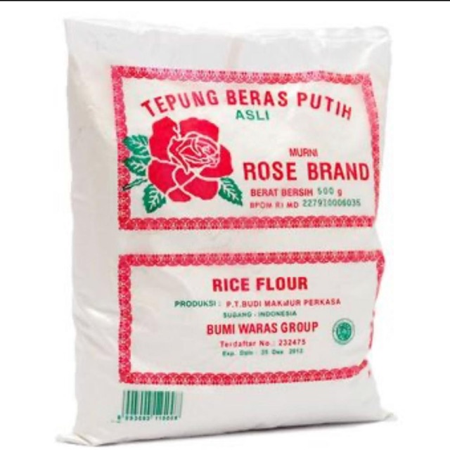 

Tepung Beras Rose Brand/500gr