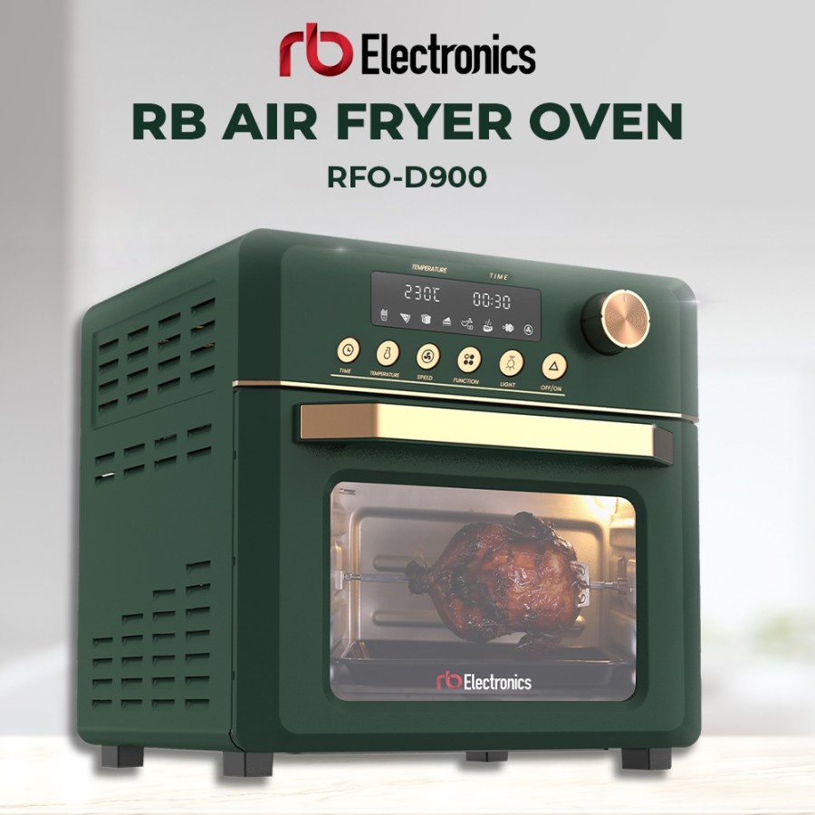 RB Air Fryer Oven Multi Fungsi RFO-D900W Kapasitas 18L