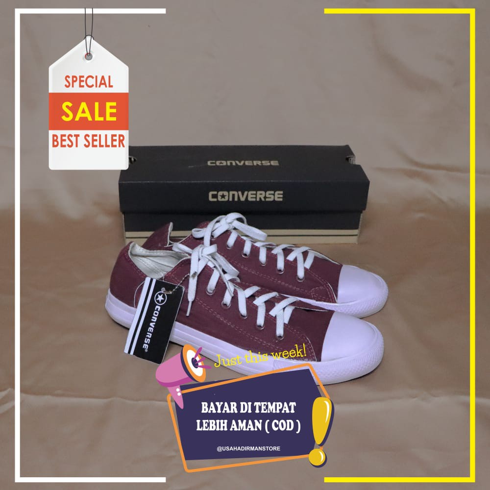 Sepatu Pria Keren/Converse / Sepatu Ketceh Bisa COD