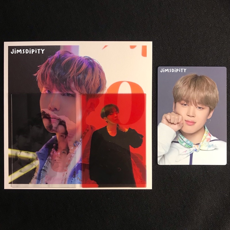 mini photocard jimin sowoozoo 8/8 + hoseok set mcb pc mpc
