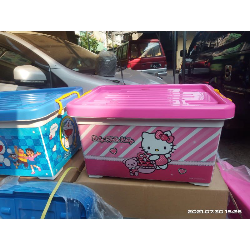 Container Box karakter NAIBA / box plastik serbaguna