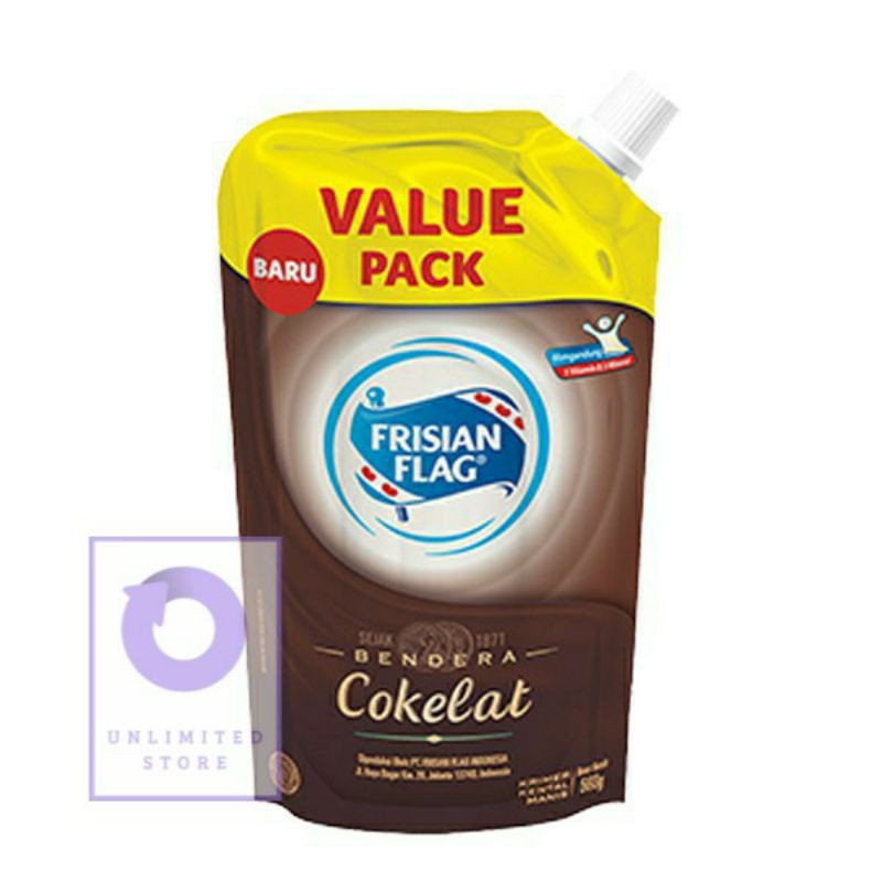 

susu frissian flag skm cokelat 560 gr