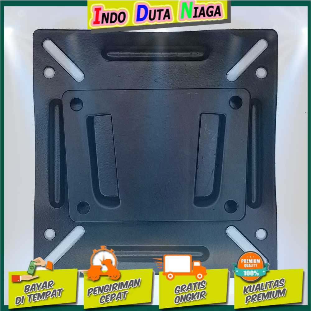 IDN TECH - TV Bracket Metal 75 x 75 Pitch untuk 14-22 Inch Monitor &amp; TV