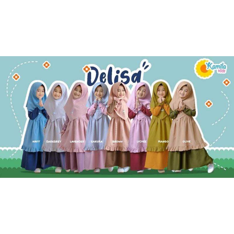 GAMIS SET ANAK LEBARAN - BY KAMILA KIDS