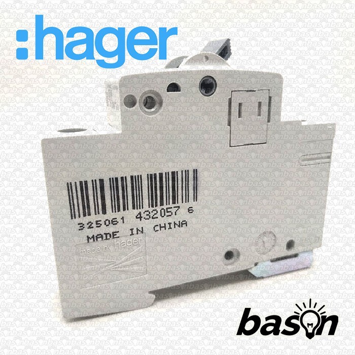 HAGER MCB 1Phase 20A - circuit breaker / pemutus arus listrik C20 1P