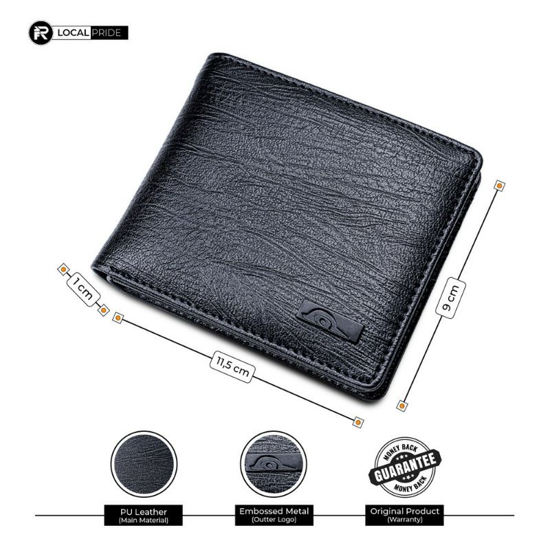 Dompet Pria Bahan Kulit PU JP34 George Series-2