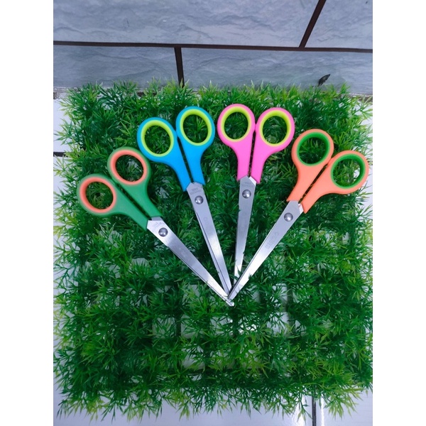 Gunting besar isi 12pcs uk 6inch Emigo/ gunting warna Emigo EML - 865TC