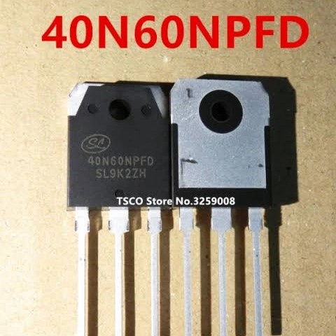40N60NPFD Original SGT 40N60 NPFD Mesin Las IGBT Treadmill To-3p Inverter - Ekonomis harga satuan