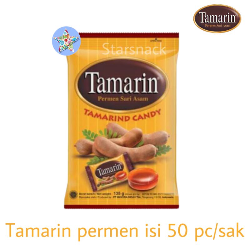 

Tamarin permen rasa asam jawa isi 50 pc/sak