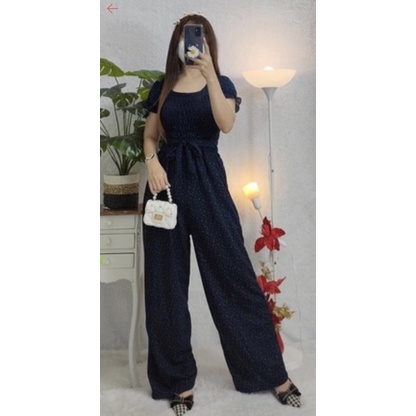 Jumpsuit Wanita Jumpsuit Smoke Jumpsuit Korea Sabrina Jumpsuit sabrina