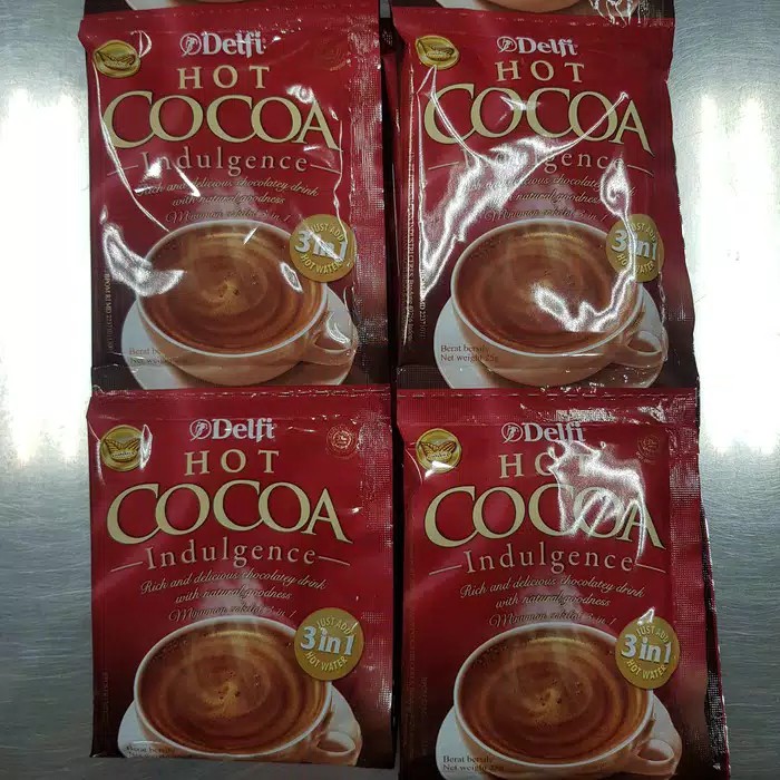 

Delfi HOT Cocoa Indulgence Minuman Bubuk Coklat 3in1 Instant Drink