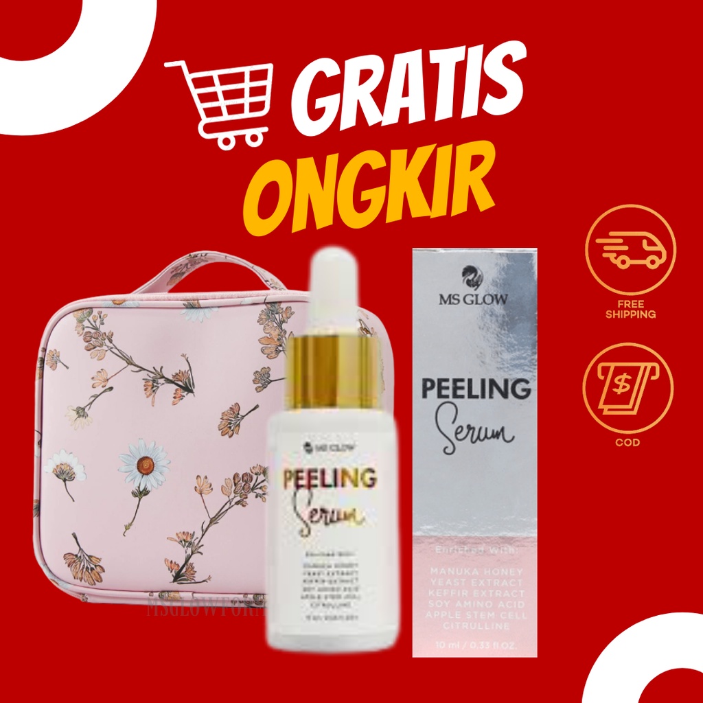 PEELING SERUM MS GLOW BEAUTY / MS GLOW PEELING SERUM / PEELING SERUM WAJAH