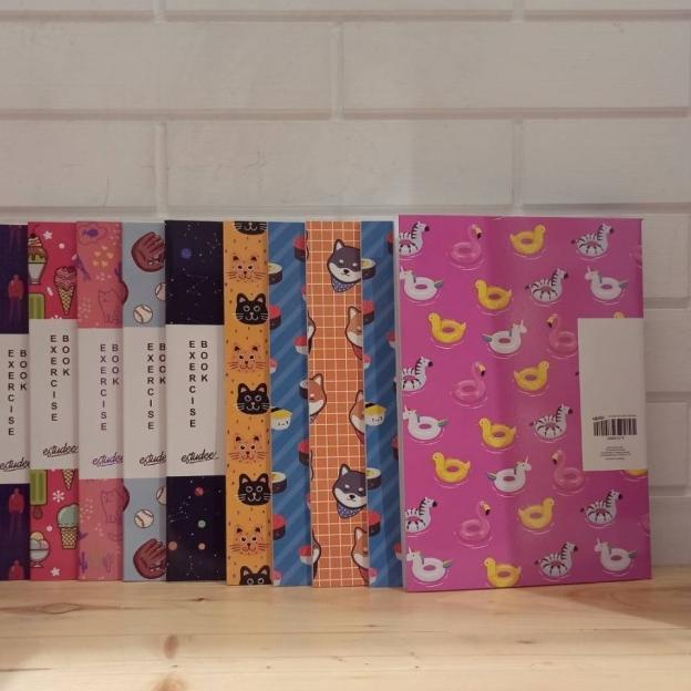 

➭ Buku tulis Boxy/B5 estudee fancy pattern isi 10 seri 2020 ☃