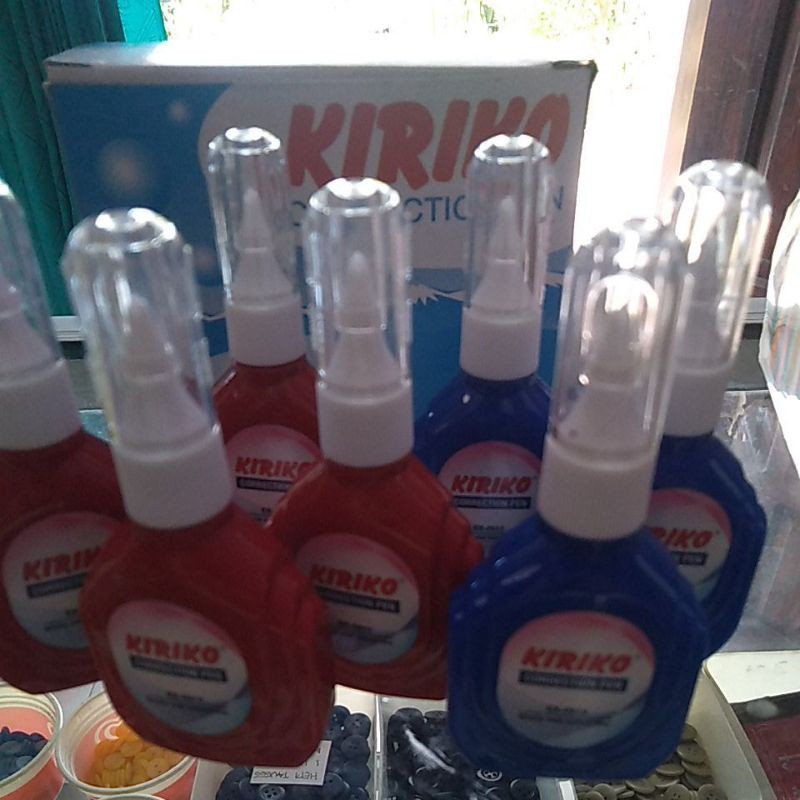 

Tipex penghapus bolpoin Corretion pen merek Kiriko