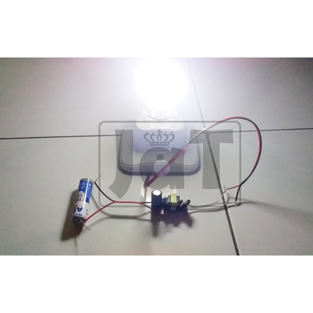 KIT Joule Thief - Mini Inverter 1.5-3v To LED 220v