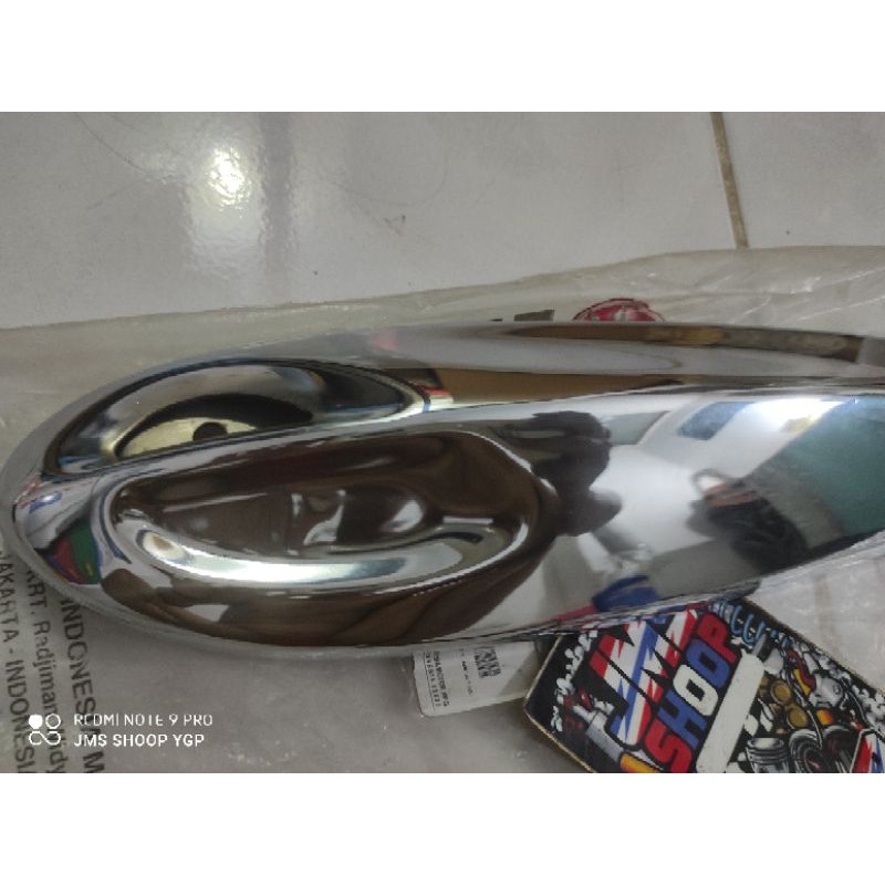 Protektor /tutup knalpot /besi knalpot mio mio sporty ORIGINAL YGP