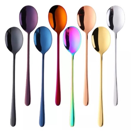 SENDOK GARPU KOREA STAINLESS KOREAN SPOON BAHAN STAINLESS TEBAL ANTI KARAT | FADHILAH SHOP BJB