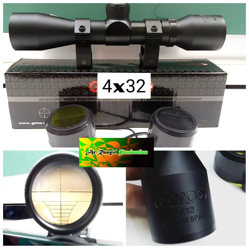 Teropong - Telescope - Teleskop Riflescope Gamo 4x32