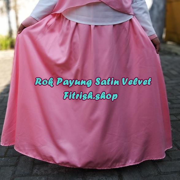 LAK.695548 • Rok payung/Rok payung satin velvet/umbrella skirt