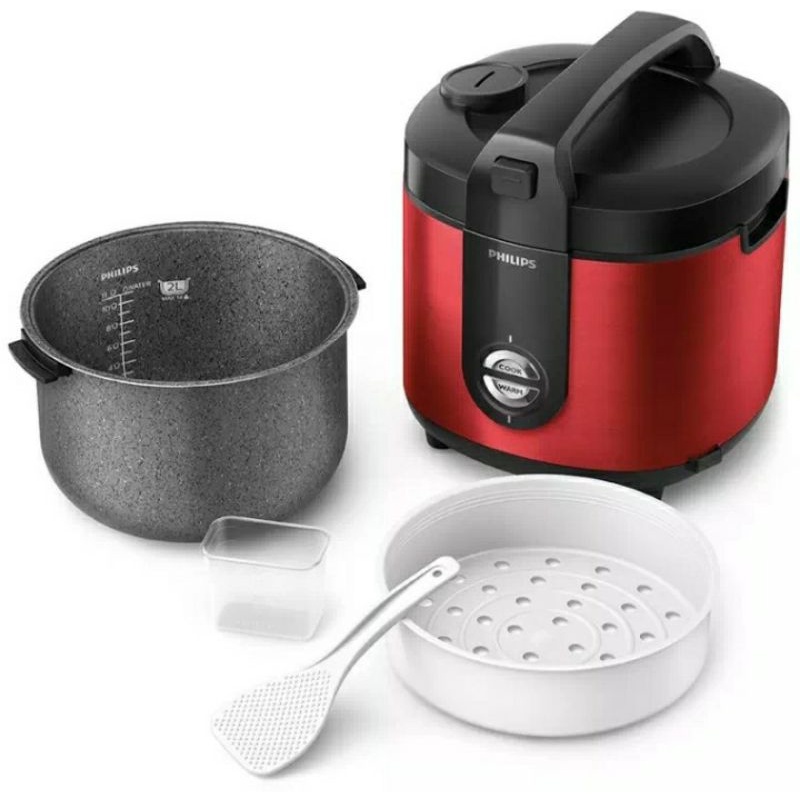 Rice Cooker Philips HD3138 Magic Com Philips 2L HD 3138 Original Garansi Resmi
