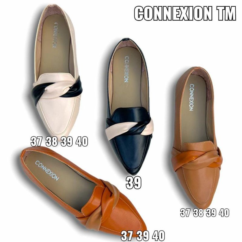 SEPATU WANITA / FLAT SHOES CONNEXION BRANDED MATAHARI MURAH SLPCNNXTM