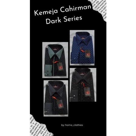 kemeja lengan panjang chairman