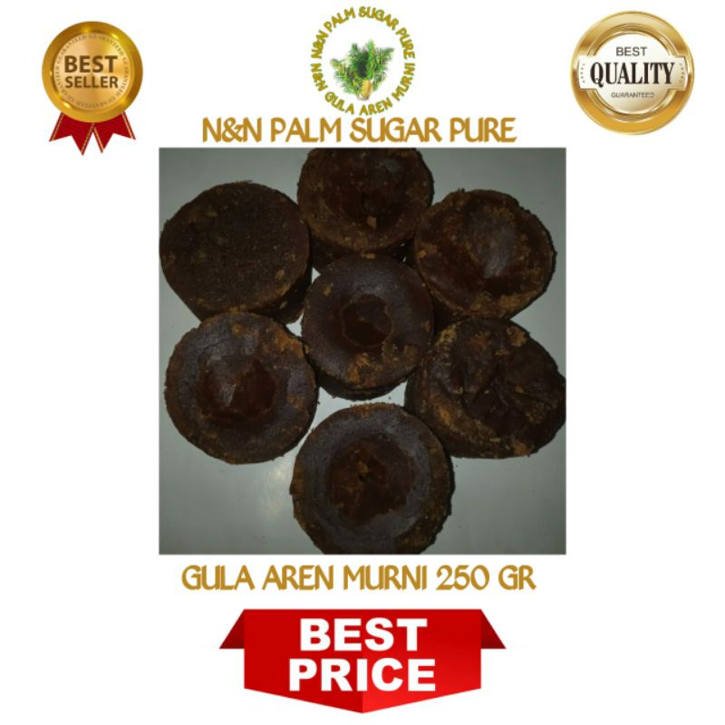 

GULA AREN MURNI 250 GR | PALM SUGAR PURE 100%