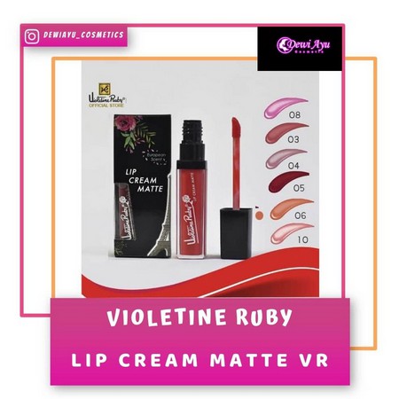Violetine Ruby Lip Cream Matte VR