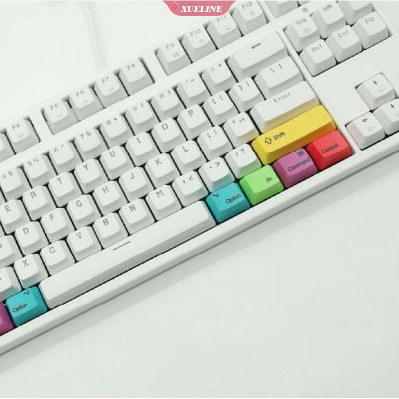 10 -key PBT Dye sublimation PBT keycap WIN/MAC color Keycap Switches Mechanical Keyboar  |XUELI|