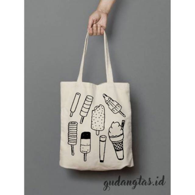 TOTEBAG KPOP / TOTE BAG KPOP / EXO / BIGBANG / BTS / GOT7 / SEVENTEEN/ IKON/ ICE CREAM