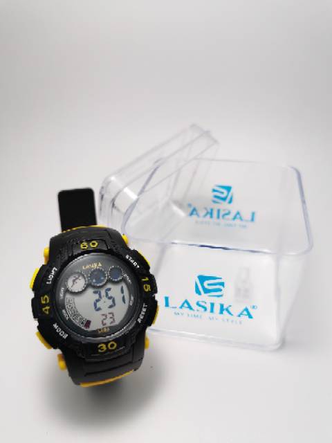 Jam tangan digital Sporty water Resist Lasika 888