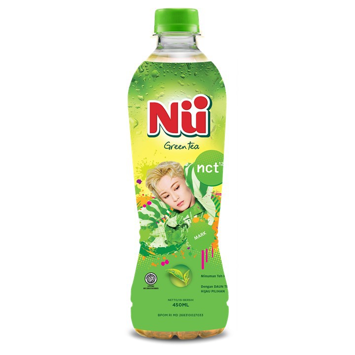 

Nu Green Tea Original Special Edition Nct 127 (Mark/Taeyong) 450 ml